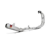 ESCAPE COMPLETO AKRAPOVIC INOX PARA YAMAHA MT-03 2016-18 NO APROVADO