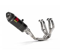 Escape completo Racing Akrapovic no homologado en carbono para KAWASAKI NINJA ZX-6R {118958}