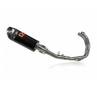 Escape completo Racing Akrapovic no homologado en carbono para YAMAHA MT 03 (321 CC) 16-26 | YZF R25 14-24 | YZF R3 15-26