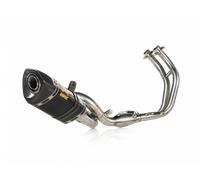 Escape completo Racing Akrapovic no homologado en carbono para YAMAHA MT 07 14-26 | TRACER 7 / 700 / GT 20-26 | XSR 700 16-26