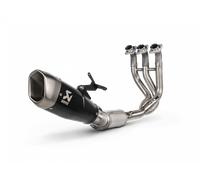 Escape completo Racing Akrapovic no homologado en titanio para TRIUMPH DAYTONA 660 24-26 | TIGER SPORT 660 24-26 | TRIDENT 660 21-26