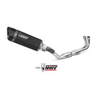 ESCAPE COMPLETO SR-1 MIVV ACERO INOXIDABLE NEGRO PARA YAMAHA T-MAX 560 2022-2024