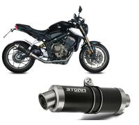 Escape Completo Storm By Mivv Gp Acero Inoxidable Negro Honda Cbr 650R 2019 2023