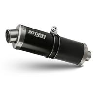 Escape Completo Storm By Mivv Gp Black Acero Negro YAMAHA YZF R125 2019 > 2022