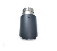 Escape de Coche 1 Pieza Silenciador Trasero Fibra Carbono Acero Inoxidable 304 Para Coche Boquillas Tubo Escape Universales Mate Esmerilado Tubo de Escape Coche
