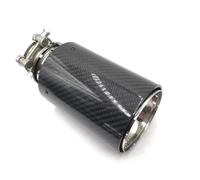 Escape de Coche 1 Pieza Silenciador Tubo Escape Trasero Fibra Carbono Brillante Para M2 Para M3 Para M4 F30 F22 F32 F33 F36 F10 Y F12 Tubo de Escape Coche
