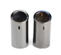 escape de coche Para BMW E90 E92 325 328i 3 Series 2006-2010, tubos de Para escape traseros para coche, acero inoxidable negro titanio, 1 par