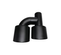 Escape De Coche Para E63 W204 W211 W212 1 Pieza Punta De Escape Doble Acero Inoxidable 2,5 ''tubo Silenciador Modificado Entrada(P0EJ30213b-R)