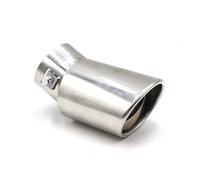 Escape De Escape Universal Para Coche Codo Recto Garganta De Cola Liner Del Tubo Punta Del Silenciador Tubo de escape(Codo astilla)
