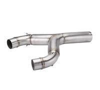 Escape De Motocicleta Doble Salida con Conexión Tubo Enlace Central 51Mm para Aprilia Shiver750 Shiver 750 2008-2015 2016 2017 2018 2019 2020 2021 2022 2023 2024