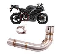 Escape De Motocicleta Modificar Tubo Enlace Cat Delete Eliminator Enhanced Slip-on para CBR600RR F5 2005 2006 2007 2008 2009 2010 2011 2012 13 14 15 16 17 18 19
