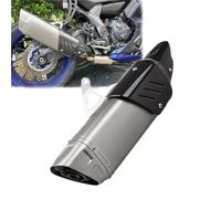 Escape de Motocicleta Silenciador De Escape Acero Inoxidable para Motocicleta para Yamaha YZF-R7 YZF R7 con Tubo 51 Mm Y Cubierta Carbono