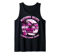 ESCAPE DE VUELO DE LA PUESTA DE SOL - ESTILO DE VACACIONES TROPICALES PARA Camiseta sin Mangas