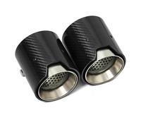 Escape Deportiva 2 Unids/lote Para Serie F22 F23 Para M235i Para M240i F20 F21 Para M135i Para M140i Punta Escape Coche ID60mm Silenciador(Mate)