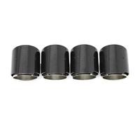 Escape Deportiva 4 Unids/lote Punta Escape Coche Mate Apariencia Carbono Para Para M2 F87 Para M3 F80 Para M4 F82 Para M5 F10 Para M6 F12(Carbon look C)