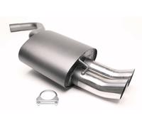 Escape Deportivo 2x76mm DTM Alto Redondo Afilado Con ABE para BMW 3er e90 e91