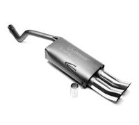 Escape Deportivo 2x76mm DTM Redondo Agudo Con ABE Para FIAT Punto II Tipo 188
