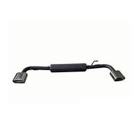 Escape deportivo doble compatible con Suzuki Grand Vitara 2.0 103kW 2005-2008 145x75mm
