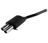 Escape Deportivo Para Skoda Octavia II 2 RS 2004-2013 Doble Salida 2x 70mm