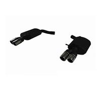 Escape doble deportivo compatible con Audi A4 (B7) Quattro Avant 2.0 TFSI 147kW 2004-2007 2x70mm
