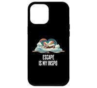 Escape es mi diseño retro de ensueño para viajar Carcasa para iPhone 12 Pro Max