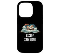 Escape es mi diseño retro de ensueño para viajar Carcasa para iPhone 14 Pro