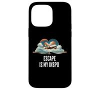 Escape es mi diseño retro de ensueño para viajar Carcasa para iPhone 14 Pro Max
