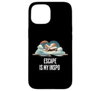 Escape es mi diseño retro de ensueño para viajar Carcasa para iPhone 15