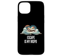 Escape es mi diseño retro de ensueño para viajar Carcasa para iPhone 15 Plus