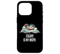 Escape es mi diseño retro de ensueño para viajar Carcasa para iPhone 16 Pro