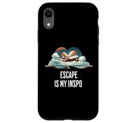 Escape es mi diseño retro de ensueño para viajar Carcasa para iPhone XR