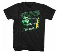 Escape from New York Movie Manhattan Island Prison Men's T-Shirt White Yellow Black Red Mens Women T Shirt(XX-Large)