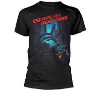 Escape from New York Movie Poster Mens Graphic T-Shirt Black L