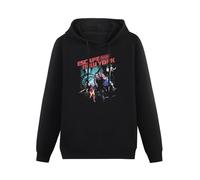 Escape from New York Snake Plisken Comic Escape Kurt Russell Movie Unisex Hoody with Pocket Black L