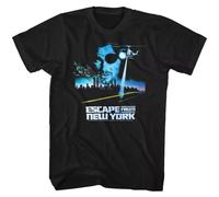 Escape from New York Snake Plissken Poster Graphic Sci-Fi T-Shirt Black XL