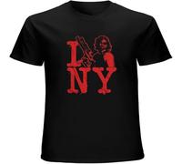 Escape from NY I Love Men's T-Shirt Snake Plissken Kurt Russell Action tee Black M