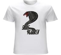 Escape from York Cobra Snake Plissken Mens T Shirt Symbol Kurt Russell Movie White S
