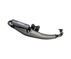 Escape Giannelli Sport Extra V2 con Abe para Explorer Race GT 50 | Silenciador final de aluminio, homologado, con permiso de circulación, compatible con Keeway RY6 50 desde 2009