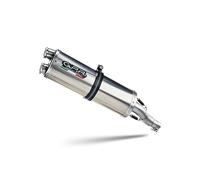 Escape GPR compatible con Aprilia Tuareg 660 2021-2023, Dual Inox, Escape homologado, silenciador con db killer extraíble y conexión específica
