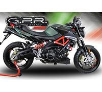 ESCAPE GPR EXHAUST SYSTEM COMPATIBLE CON APRILIA SHIVER 900 2017/19 e4 ESCAPE HOMOLOGADO Y CONEXIÓNS FURORE EVO4 NERO