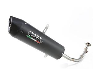 Escape GPR para SYM SIMPHONY 125 S - SR 2008/14 LÍNEA ESCAPE COMPLETA HOMOLOGADA MARCA GPR EXHAUST SYSTEMS LÍNEA FURORE NERO