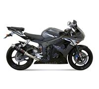 MIVV Silenciador Slip-on Y.013.LXB Yamaha YZF 600 R6 2003-2005 GP Steel Black