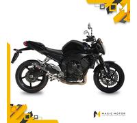 Escape homologado MIVV GP para Yamaha FZ1/Fazer 1000 06-16 Slip-On negro inox