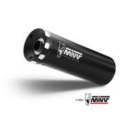 Escape homologado Mivv HR-1 en Acero negro para HONDA CMX 500 REBEL 22-24