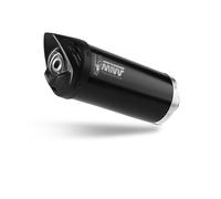 Escape homologado Mivv MOVER en Acero negro para SUZUKI BURGMAN 400 22-24
