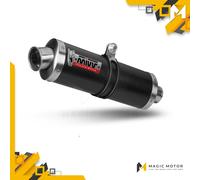 Escape homologado MIVV Oval doble para Yamaha TDM 900 02-14 Slip-On Carbono