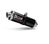 Escape homologado Mivv OVAL en Acero negro para HONDA XL 750 TRANSALP 23-26