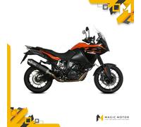 Escape homologado MIVV Speed Edge para KTM 1090 Adventure 17-19 negro inox