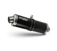 Escape Storm by Mivv negro Silenciador Oval Acero Yamaha Tenere 700 2019 2026