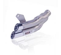 Envío gratis silenciador ixil dual hyperlow l2x acero inoxidable/aluminio